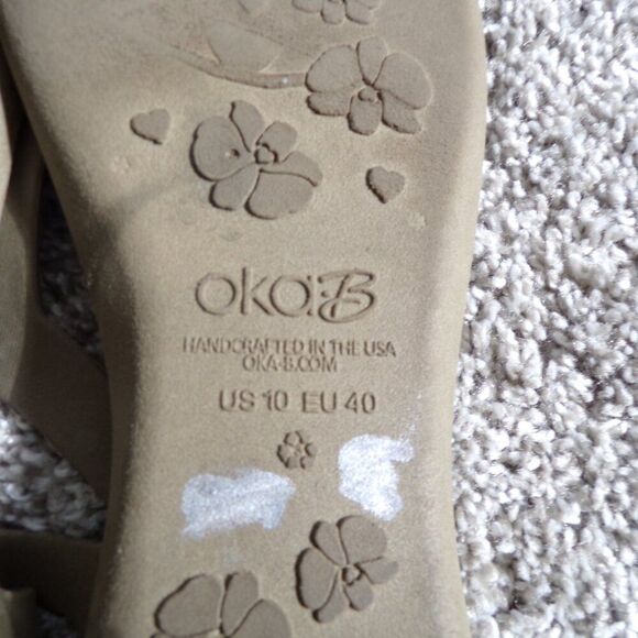 Oka B carson t strap sandal  10 MADE IN USA - Picture 6 of 9